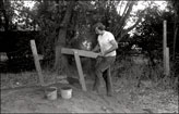 Charlier sifting close to the creek